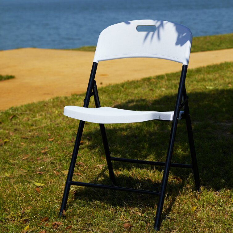 Ladder back best sale folding chair